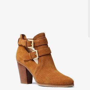 Michael Kors Walden Suede Bootie